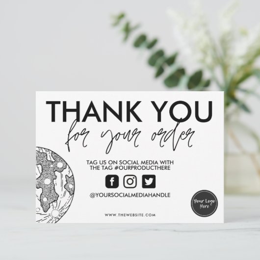 Mondhand Zeichnend Starry Space Insert Elegant (Stehend Vorderseite)