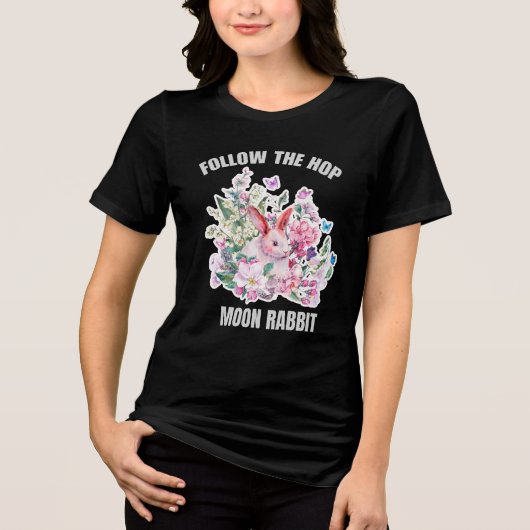 Mondhase Tri-Blend Shirt (Vorderseite)