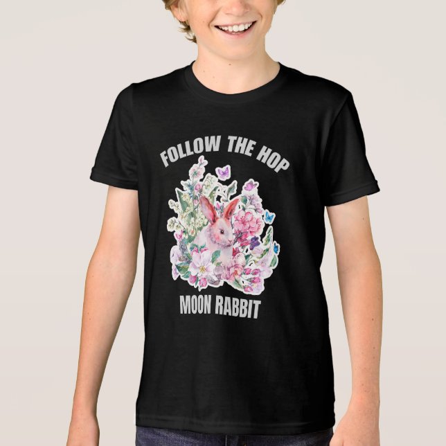 Mondhase Tri-Blend Shirt (Vorderseite)