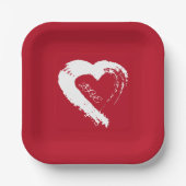 Mondheft Pappteller (Vorderseite)