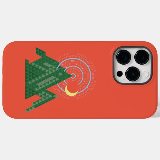 Mondhimmel im Gebirge Case-Mate iPhon Case-Mate iPhone Hülle (Rückseite (Horizontal))