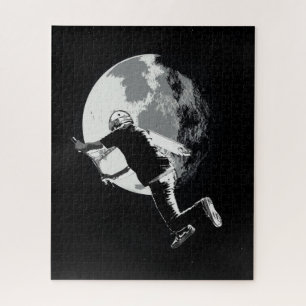 Mondjagd - Schwanz-Peitsche-Scooter-Stunt Puzzle