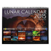 Mondkalender 2015 Astronomie Mauerkalender A Kalender (Titelbild)
