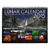 Mondkalender 2015 Astronomie Mauerkalender B Kalender (Titelbild)