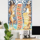 Mondkalender 2015 poster (Heimbüro)