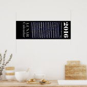Mondkalender 2016 poster (Küche)