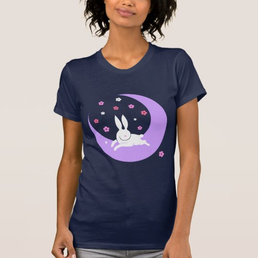 Mondkaninchen-T - Shirt (Vorderseite)