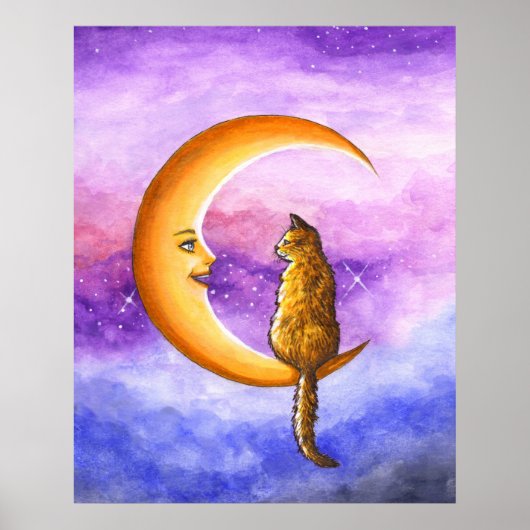 Mondkatze 673 poster (Vorne)