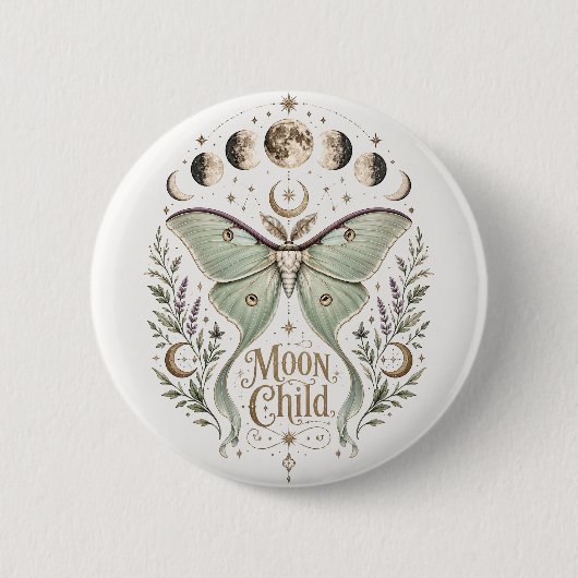Mondkind Button (Vorderseite)