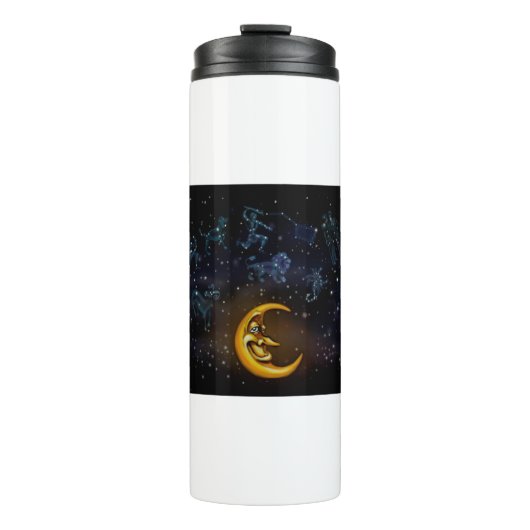 Mondkonstellationen Thermosbecher (Vorderseite)