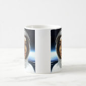 Mondkosmonaut Kaffeetasse (Mittel)