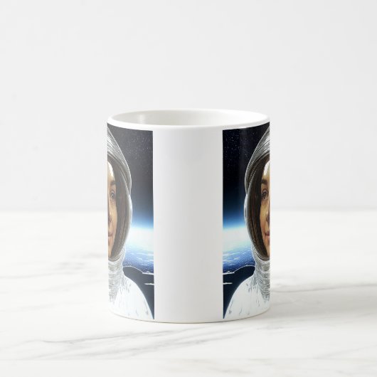 Mondkosmonaut Kaffeetasse (Mittel)