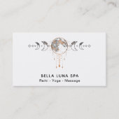 *~* Mondkosmos-Mond-Universumshaman-Monde Visitenkarte (Vorderseite)