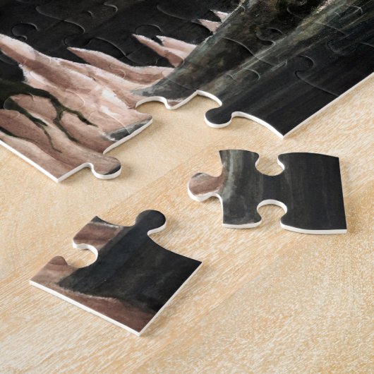 Mondlament-gotisches Puzzlespiel Puzzle (Seite)