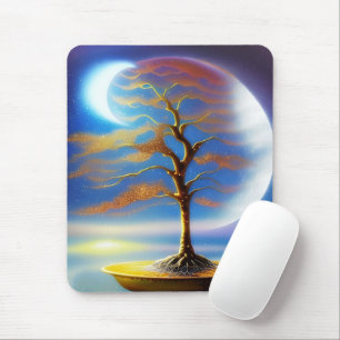 Mondlandschaft-Bonsai Mousepad