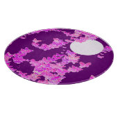 Mondlandschaft mit Schmetterlingen - Orchideen, Am Schneidebrett (Ecke)