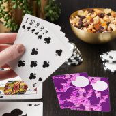 Mondlandschaft mit Schmetterlingen - Orchideen, Am Spielkarten (In Situ)