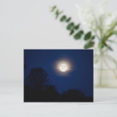 Mondlandschaft Postkarte (Stehend Vorderseite)