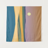 Mondlandschaft Wandteppich (Vorderseite (Horizontal))