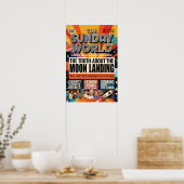Mondlandung, 1969, poster (Küche)