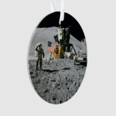 Mondlandung Apollo 15 Mondmodul Nasa 1971 Ornament (Vorderseite)