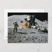 Mondlandung apollo 15 Mondmodul nasa 1971 Postkarte (Vorne/Hinten)