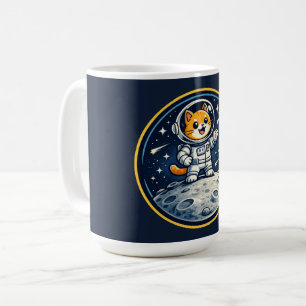 Mondlandung Mike - Kosmische Kätzchen Kaffeetasse