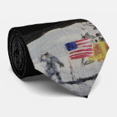 Mondlauf Krawatte (Gerollt)