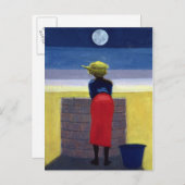 Mondlicht Abend 2001 Postkarte (Vorne/Hinten)