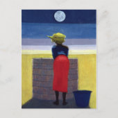 Mondlicht Abend 2001 Postkarte (Vorderseite)