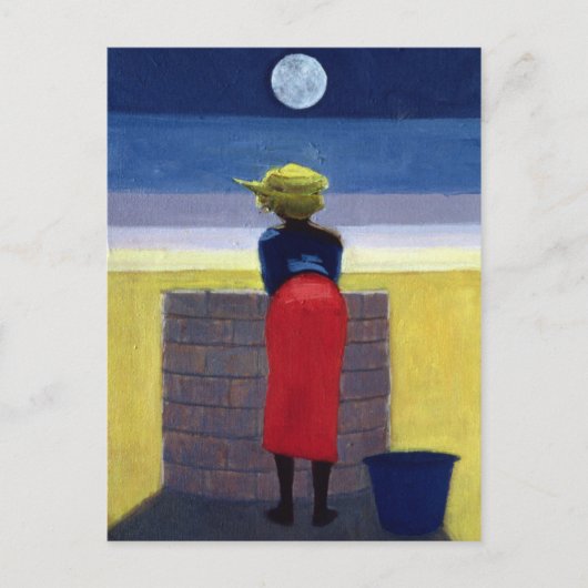 Mondlicht Abend 2001 Postkarte (Vorderseite)