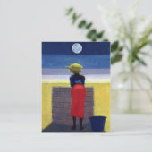 Mondlicht Abend 2001 Postkarte (Stehend Vorderseite)