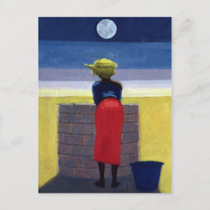 Mondlicht Abend 2001 Postkarte