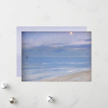 Mondlicht am Skagen Beach von P.S. Krøyer, Art