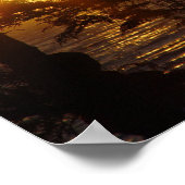 Mondlicht am Strand von Moonstone Poster (Ecke)