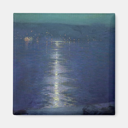 Mondlicht auf dem Fluss, 1919 Magnet (Vorne)