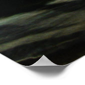 Mondlicht auf dem Ozean Poster (Ecke)