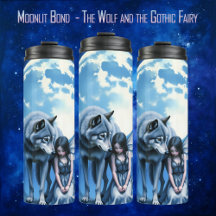 Mondlicht-Band – Der Wolf und die gothische Fee.