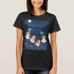 Mondlicht-Bär-Ballerina-T-Shirt T-Shirt
