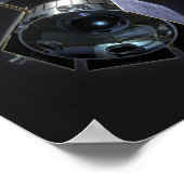 Mondlicht-Beobachtung Poster (Ecke)