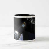 Mondlicht-Beobachtung Zweifarbige Tasse (Mittel)