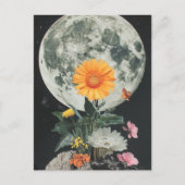 Mondlicht blüht über den rustikalen Charme (2) Postkarte (Vorderseite)