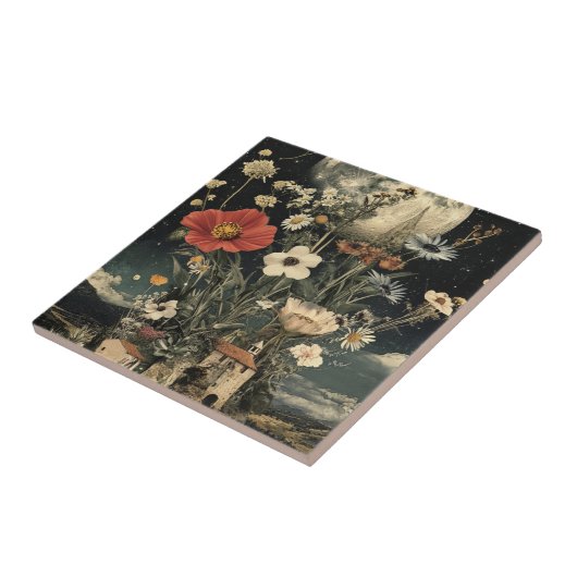 Mondlicht blüht über den rustikalen Charme Fliese (Seite)