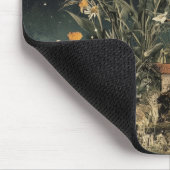 Mondlicht blüht über den rustikalen Charme Mousepad (Ecke)