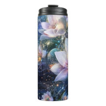 Mondlicht-Blüten: Verzauberter Wassertumbler