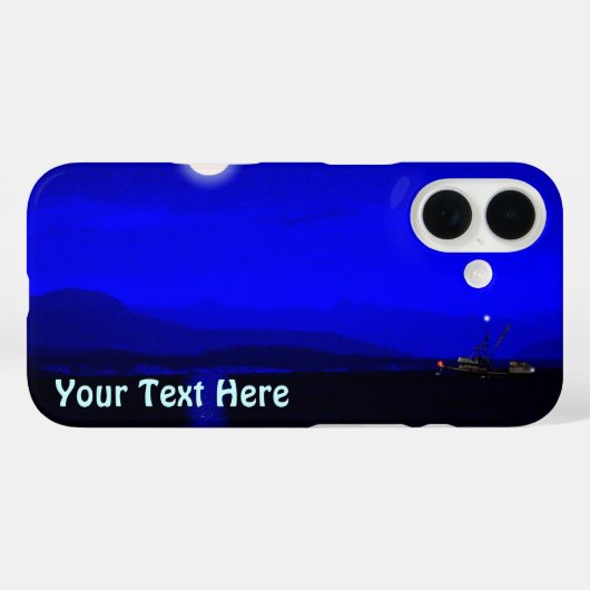 Mondlicht Case-Mate iPhone Hülle (Rückseite (Horizontal))