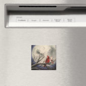 Mondlicht-Date-Nacht Magnet (In Situ (Geschirrspüler))