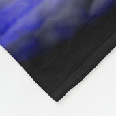 Mondlicht-Dolphin Fleecedecke (Ecke)