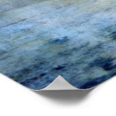 Mondlicht durch die Wolken Poster (Ecke)