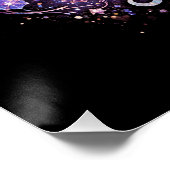 Mondlicht Einhorn-Träume Poster (Ecke)